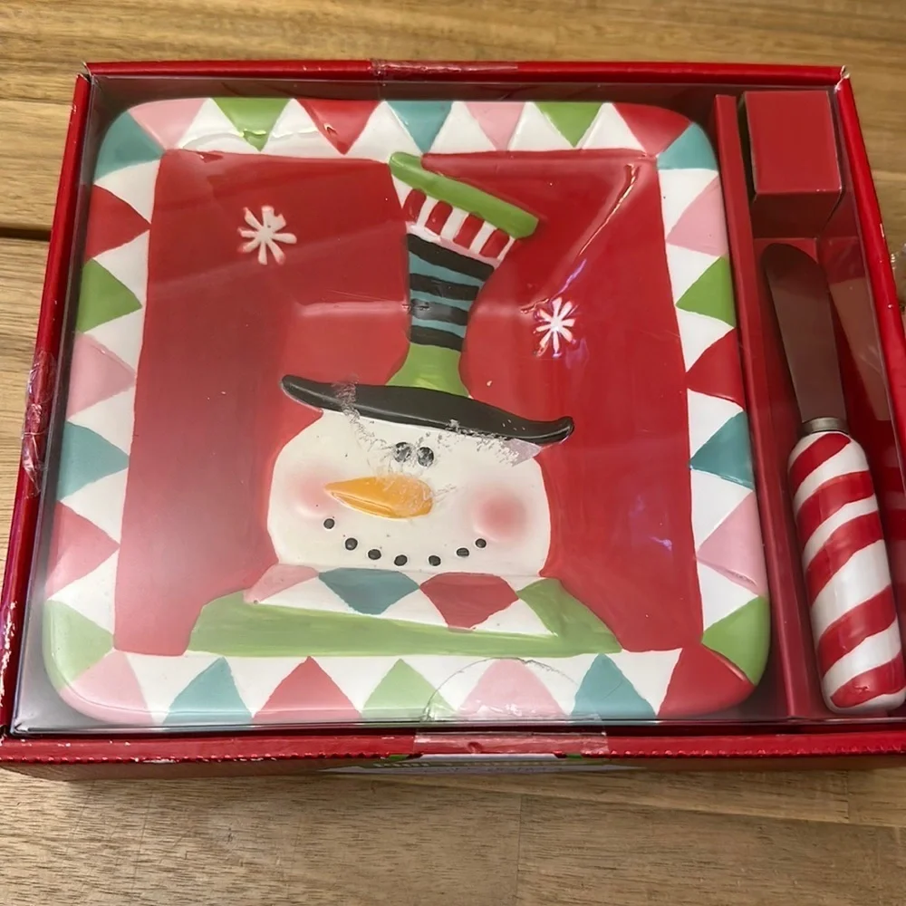 PIER 1 IMPORTS dip bowl and spreader set